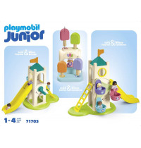 PLAYMOBIL 71703 Junior: Erlebnisturm mit Eisstand