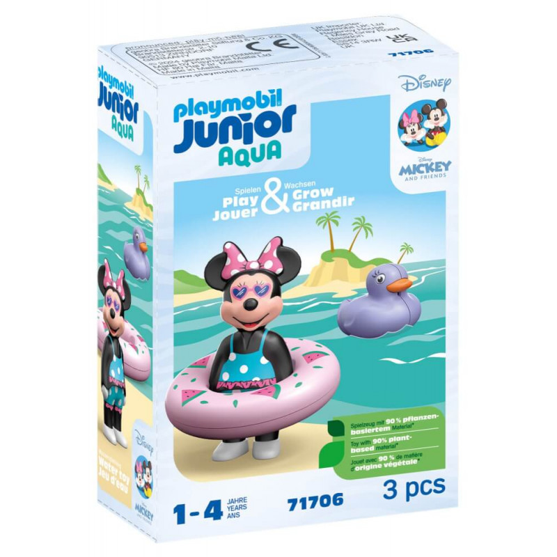 PLAYMOBIL 71706 Junior & Disney: Minnies Strandausflug