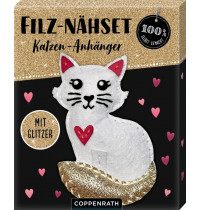 Filz-Nähset: Katzen-Anhänger