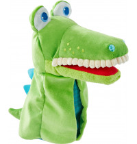 Handpuppe Allesfresser Kroko