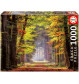 Educa - Herbstweg durch Wald 1000 Teile Puzzle