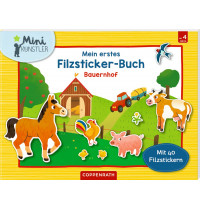 Coppenrath - Mini-Künstler - Mein erstes Filzsticker-Buch: Bauernhof