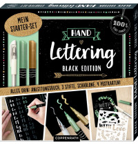 Coppenrath - 100% selbst gemacht - Mein Handlettering Starter-Set Black Edition