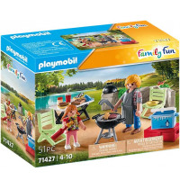 PLAYMOBIL 71427 - Family Fun - Gemeinsames Grillen