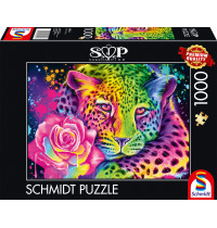 Schmidt Spiele - Sheena Pike: Neon Regenbogen-Leopard