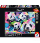 Schmidt Spiele - Sheena Pike: Neon Blumen-Pandas