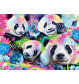 Schmidt Spiele - Sheena Pike: Neon Blumen-Pandas