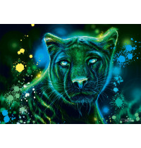 Schmidt Spiele - Sheena Pike: Neon Blau-grüner Panther