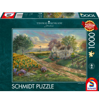 Schmidt Spiele - Thomas Kinkade - Sonnenblumenfelder