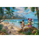 Schmidt Spiele - Thomas Kinkade - Disney Dreams Collection - Minnie & Mickey in Hawaii