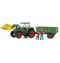 Schleich - Farm World - Traktor mit Anhänger