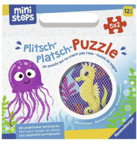 Ravensburger - ministeps: Plitsch-Platsch-Puzzle Meerestiere