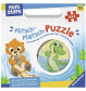 Ravensburger - ministeps: Plitsch-Platsch-Puzzle Lieblingstiere