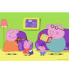 Ravensburger Puzzle - Zuhause bei Peppa und Peppa Pig