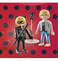 PLAYMOBIL 71337 - Miraculous - Adrien & Cat Noir