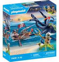 PLAYMOBIL 71419 - Pirates - Kampf gegen den Riesenoktopus