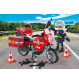 PLAYMOBIL 71466 - Action Heroes - Feuerwehrmotorrad am Unfallort