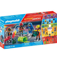 PLAYMOBIL 71468 - Action Heroes - My Figures: Feuerwehr