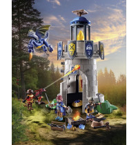 PLAYMOBIL 71483 - Novelmore - Ritterturm mit Schmied und Drache