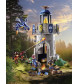 PLAYMOBIL 71483 - Novelmore - Ritterturm mit Schmied und Drache