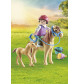 PLAYMOBIL 71498 - Horses of Waterfall - Kind mit Pony und Fohlen