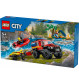 LEGO City 60412 - Feuerwehrgeländewagen mit Rettungsboot