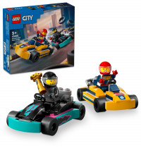 LEGO City 60400 - Go-Karts mit Rennfahrern