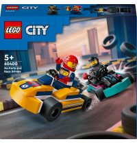 LEGO City 60400 - Go-Karts mit Rennfahrern