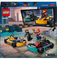 LEGO City 60400 - Go-Karts mit Rennfahrern