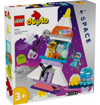 LEGO DUPLO 10422 - 3-in-1-Spaceshuttle für viele Abenteuer