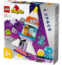 LEGO DUPLO 10422 - 3-in-1-Spaceshuttle für viele Abenteuer