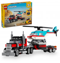 LEGO Creator 31146 - Tieflader mit Hubschrauber