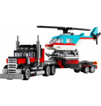 LEGO Creator 31146 - Tieflader mit Hubschrauber