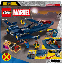 LEGO Super Heroes 76281 - X-Jet der X-Men