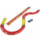 Mattel - Hot Wheels Track Builder Unlimited Premium-Kurven-Set inkl. 1 Spielzeugauto