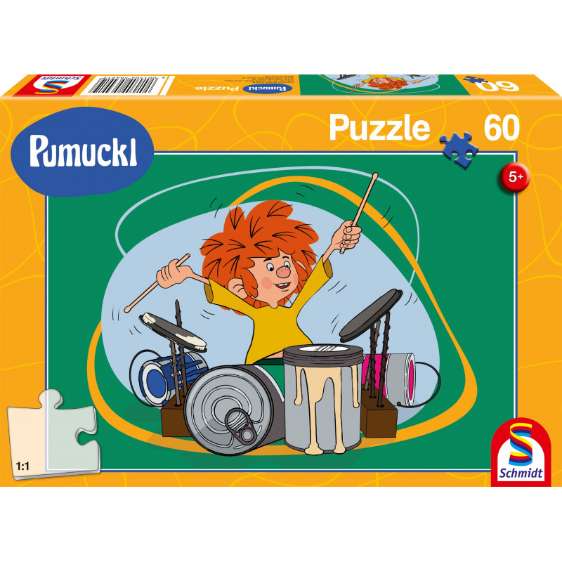 Schmidt Spiele - Pumuckl: Pumuckl spielt Schlagzeug