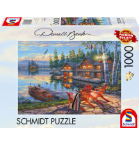 Schmidt Spiele - Darrel Bush: Seeufer am Loon Lake