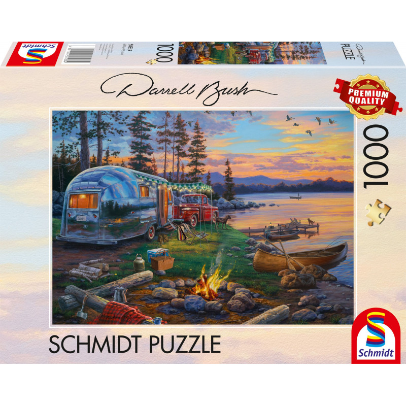 Schmidt Spiele - Darrel Bush: Campingidyll am See