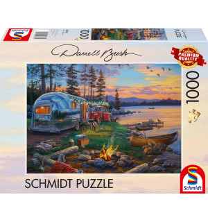 Schmidt Spiele - Darrel Bush: Campingidyll am See