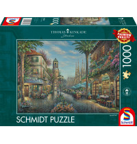 Schmidt Spiele - Thomas Kinkade - Spanisches Straßencafe