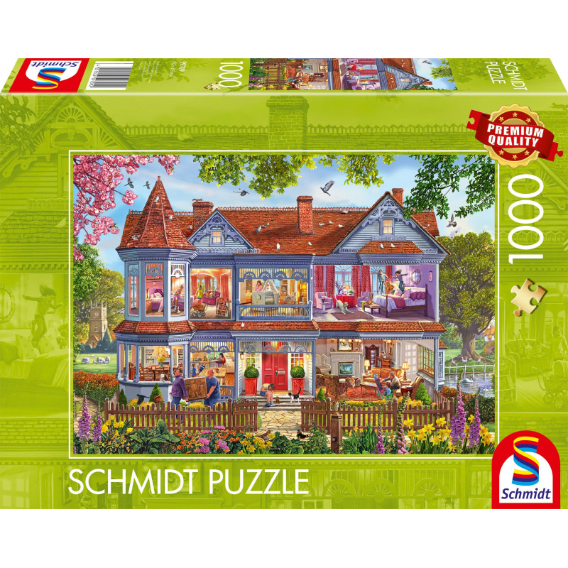 Schmidt Spiele - Haus im Frühling