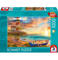 Schmidt Spiele - Sonnenuntergang in der Leuchtturm-Bucht