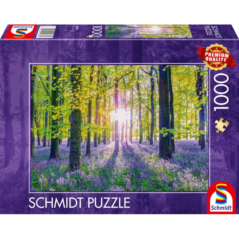 Schmidt Spiele - Zarte Glockenblumen im Wald