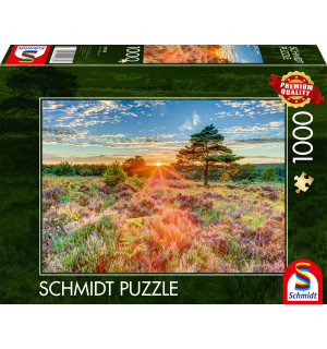 Schmidt Spiele - Heide im Sonnenuntergang