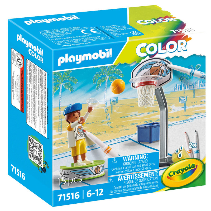 PLAYMOBIL 71516 - Color - Basketballspieler