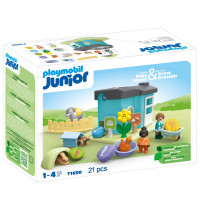 PLAYMOBIL JUNIOR 71690 - Tierpension mit Futterspender