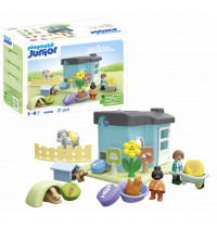 PLAYMOBIL JUNIOR 71690 - Tierpension mit Futterspender