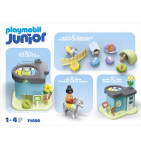 PLAYMOBIL JUNIOR 71690 - Tierpension mit Futterspender