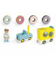 PLAYMOBIL JUNIOR 71702 - Verrückter Donut Truck mit Stapel- und Sortierfunktion