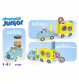 PLAYMOBIL JUNIOR 71702 - Verrückter Donut Truck mit Stapel- und Sortierfunktion